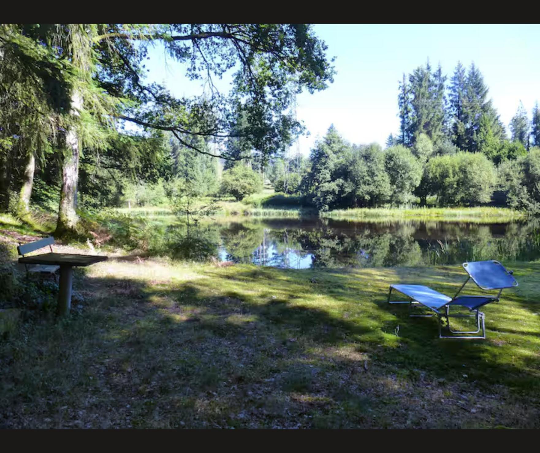 Cabane Limousine Au Bord D'Un Etang Bonnac-la-Côte Zewnętrze zdjęcie